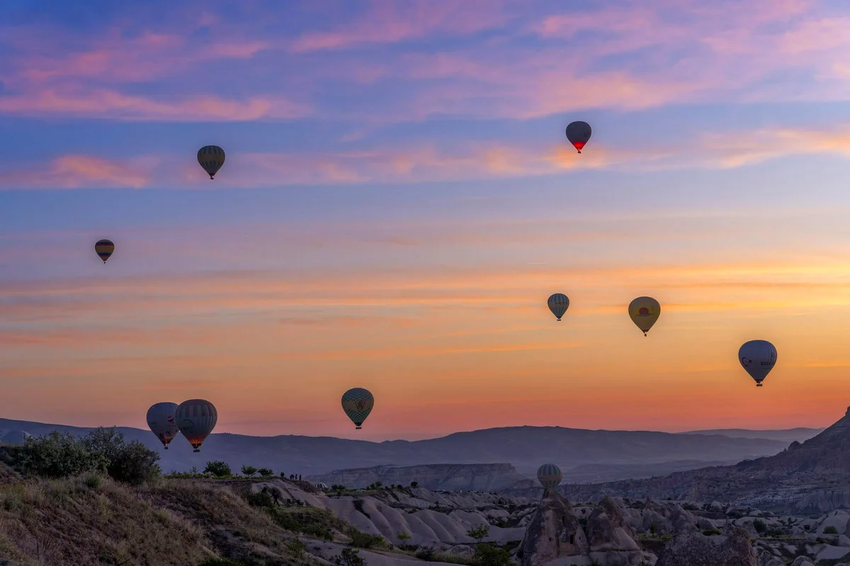 Vuelo en Globo en el Valle de Ihlara al Amanecer