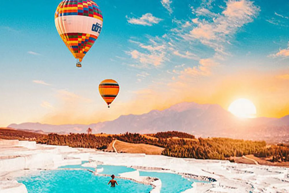 Vuelo en Globo al Amanecer en Pamukkale